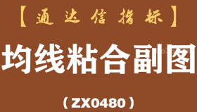 [ZX0480]均线粘合副图-通达信指标公式