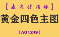 [AG1249]黄金四色主图-通达信指标公式