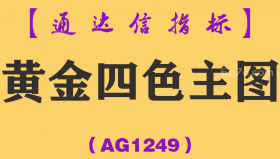 [AG1249]黄金四色主图-通达信指标公式