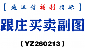 [YZ260213]跟庄买卖副图－通达信指标源码分享