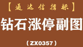 [ZX0357]钻石涨停副图-通达信指标公式