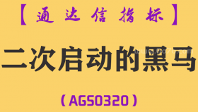 [AGS0320]二次启动的黑马副图-通达信指标公式