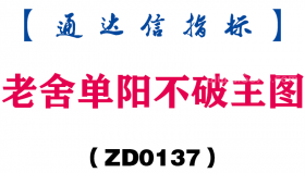 [ZD0137]老舍单阳不破主图-通达信指标公式