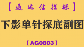 [AG0803]下影单针探底副图-通达信指标公式
