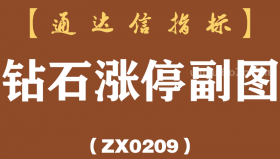 [ZX0209]钻石涨停副图-通达信指标公式