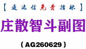 [AG260629]庄散智斗副图－通达信指标源码分享