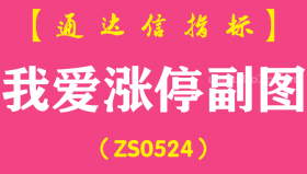 [ZS0524]我爱涨停副图-通达信指标公式