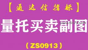 [ZS0913]量托买卖副图-通达信指标公式