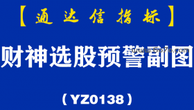 [YZ0138]财神选股预警副图-通达信指标公式