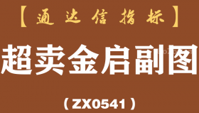 [ZX0541]超卖金启副图-通达信指标公式