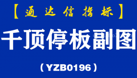 [YZB0196]千顶停板副图-通达信指标公式