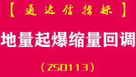 [ZS0113]地量起爆缩量回调-通达信副图指标公式