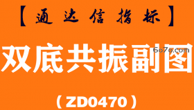 [ZD0470]双底共振副图-通达信指标公式