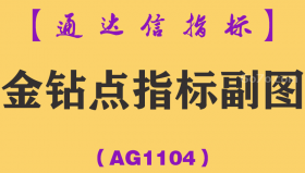 [AG1104]金钻点指标副图-通达信指标公式