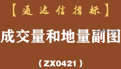 [ZX0421]成交量和地量副图-通达信指标公式