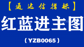 [YZB0065]红蓝进-通达信主图指标公式