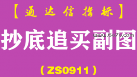 [ZS0911]抄底追买副图-通达信指标公式