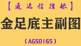 [AGS0165]金足底-通达信主副图指标公式