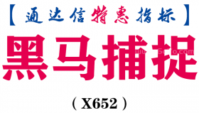 【通达信指标】黑马捕捉-副图指标公式（X652）