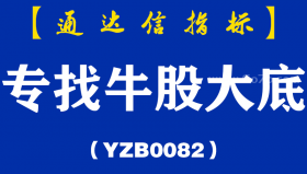[YZB0082]专找牛股大底副图-通达信指标公式