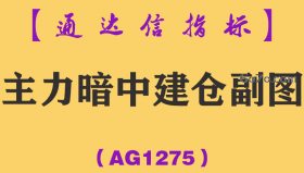 [AG1275]主力暗中建仓副图-通达信指标公式