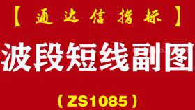 [ZS1085]波段短线副图-通达信指标公式