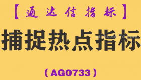 [AG0733]捕捉热点指标副图-通达信指标公式