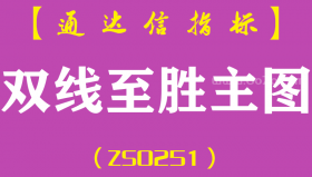 [ZS0251]双线至胜-通达信主图指标公式-短加入MACD技术主图买卖点
