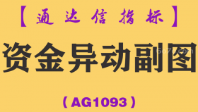 [AG1093]资金异动副图-通达信指标公式
