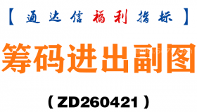 [ZD260421]筹码进出副图－通达信指标源码分享