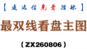 [ZX260806]最双线看盘主图－通达信指标源码分享
