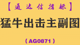 [AG0871]猛牛出击主副图-通达信指标公式