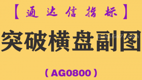 [AG0800]突破横盘副图-通达信指标公式