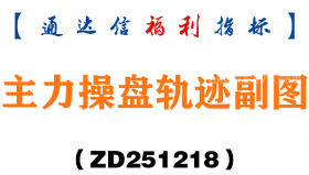 [ZD251218]主力操盘轨迹副图-通达信指标源码分享