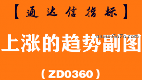 [ZD0360]上涨的趋势副图-通达信指标公式-主做超短，快进快出
