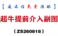 [ZS260818]超牛提前介入副图-通达信指标源码分享