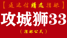 【通达信指标】攻城狮33-回调中阳，确定强势，即可买入 副图指标公式
