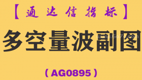 [AG0895]多空量波副图-通达信指标公式