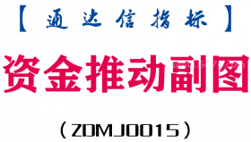 [ZDMJ0015]资金推动-通达信副图指标公式