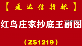 [ZS1219]红鸟庄家抄底王副图-通达信指标公式