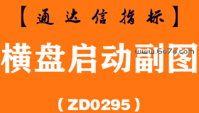 [ZD0295]横盘启动副图-通达信指标公式