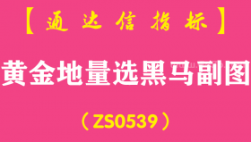 [ZS0539]黄金地量选黑马副图-通达信指标公式