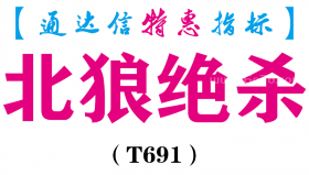 【通达信指标】北狼绝杀-副图指标公式（T691）