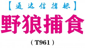 【通达信指标】野狼捕食-主图指标公式（T961）