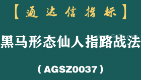[AGSZ0037]炒股二十年，现在才懂影线,上影线洗盘之“黑马形态仙人指路”战法