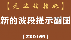 [ZX0169]新的波段提示副图-通达信指标公式