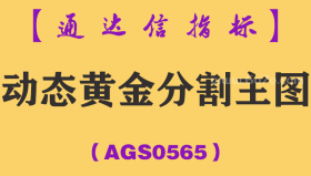 [AGS0565]动态黄金分割主图-通达信指标公式