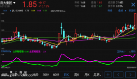 【通达信手机指标】庄家秘密进出-副图参考指标公式（电脑可用）