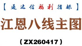 [ZX260417]江恩八线主图－通达信指标源码分享