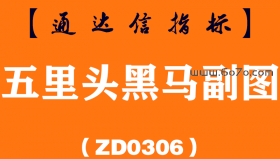 [ZD0306]五里头黑马副图-通达信指标公式